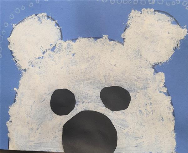 Winter Animals-polar bear by King Dickens-kindergarten